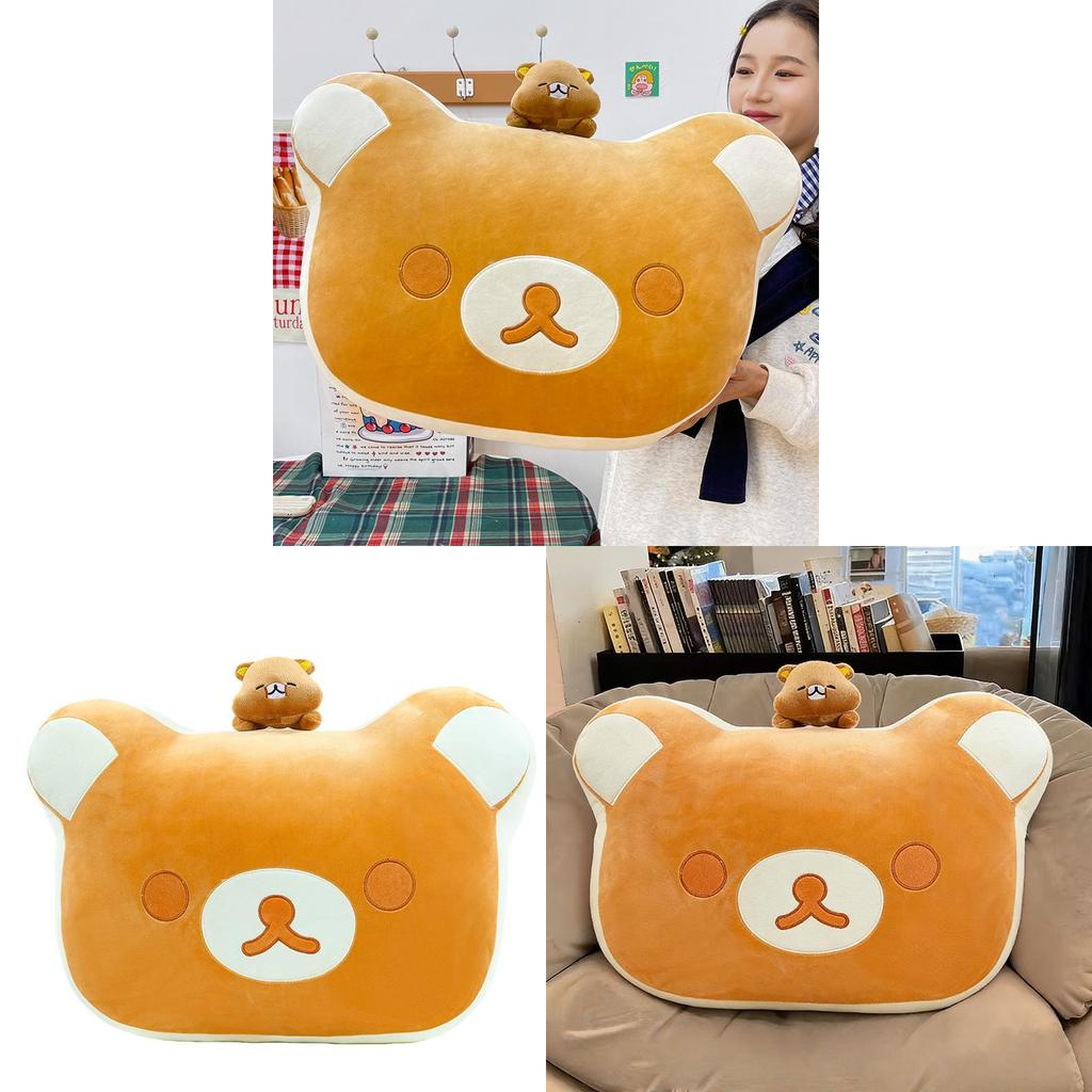 Cuter Rilakkuma Plush Toy Pillow With Pp Cotton For Kids And Adults