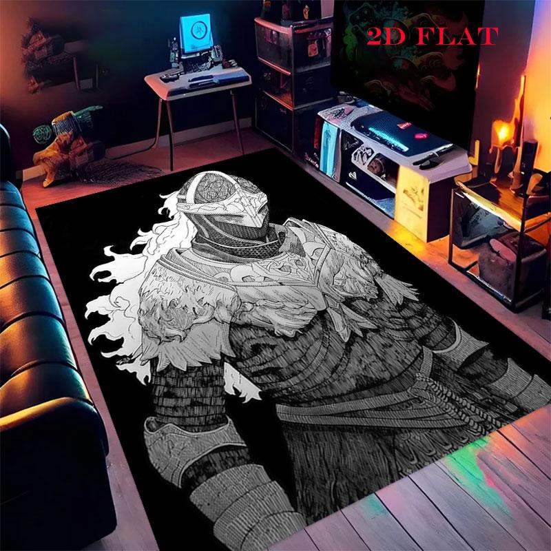 Elden Ring Woe Carpet Rug for Living Room Bedroom Home Sofa Decoration,Kids play Nonslip Floor Mat