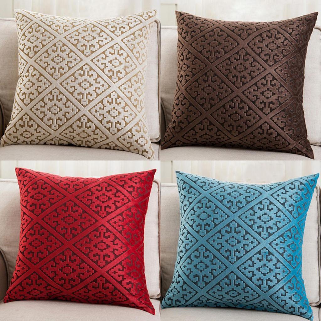 Luxurious Vintage Fleurs Lin Coton Taie Oreiller Housse De Coussin Featuring A Classic Aesthetic Touch