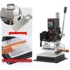 WT-90GS-T Manual Hot Stamping Machine for Embossing PU Leather, Notebooks, Beads, and Cards
