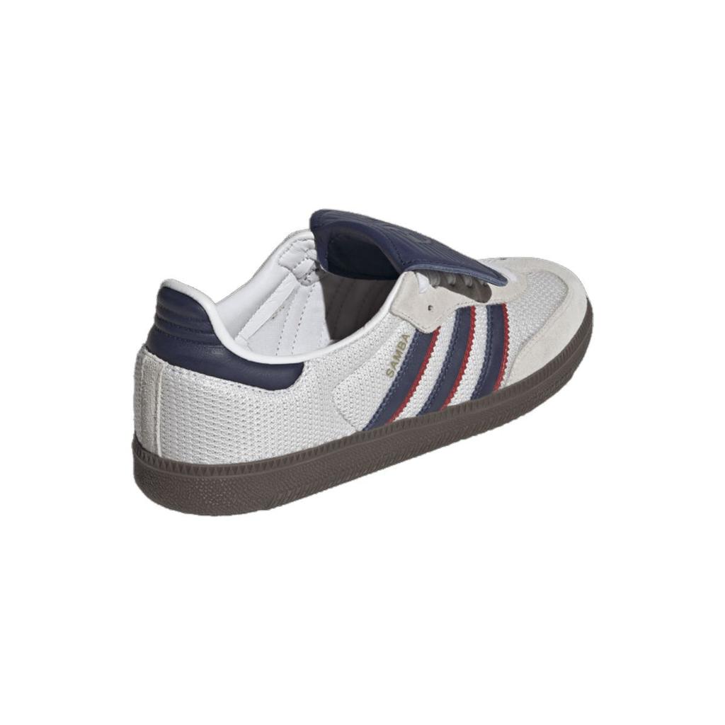 adidas Samba LT Crystal White Dark Blue Unisex Sneakers Gum-5 IE9169