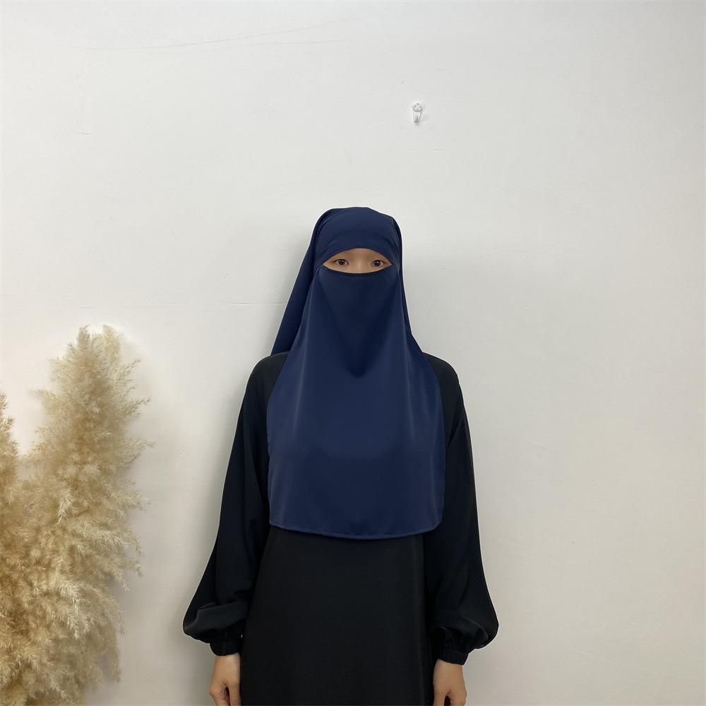 Women Fashion High Quality Hijabs Girl Muslim Ethnic Scarves Shawls Adjustable Nylon Headscarf Turkish Daily