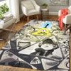Gravity Falls Rug Floor Mat for Living Room or Bedroom Soft and Comfortable Carpet a Gift for Birthday and Holiday.MFF0918309