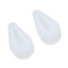 2PCS Soft Skull Silicone Mold 3D Crow Raven Pendant Halloween Silicone Mold White Bird Raven Head Resin Casting Mold