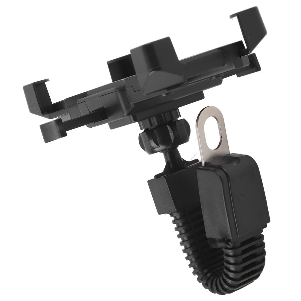 Motorrad Handyhalterung Universal Einstellbarer Winkel Fahrrad Handyhalter für Auto Elektro-Dreirad