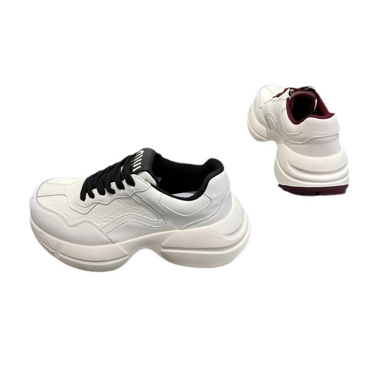 100 skirts with women's casual shoes children 2025 thick-soled heightening white shoes new shoes soft-soled women's shoes board shoes