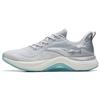 New 2.5 Cushioning Slip Resistant Breathable Abrasion Resistant Low Top Running Shoes Men's Gray Silver White 112235582-2