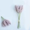 6pcs Artificial Lavender Floral Fake Lavender Plant Bouquets Wedding Millet Flower Shop Home Decoration Photography Arrangement
