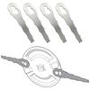 1Pc Stainless Steel Blades For FSA 45 FSA 57 Trimmer For Grass Cutter Lawn Mower Replacement Blades Garden Supplies
