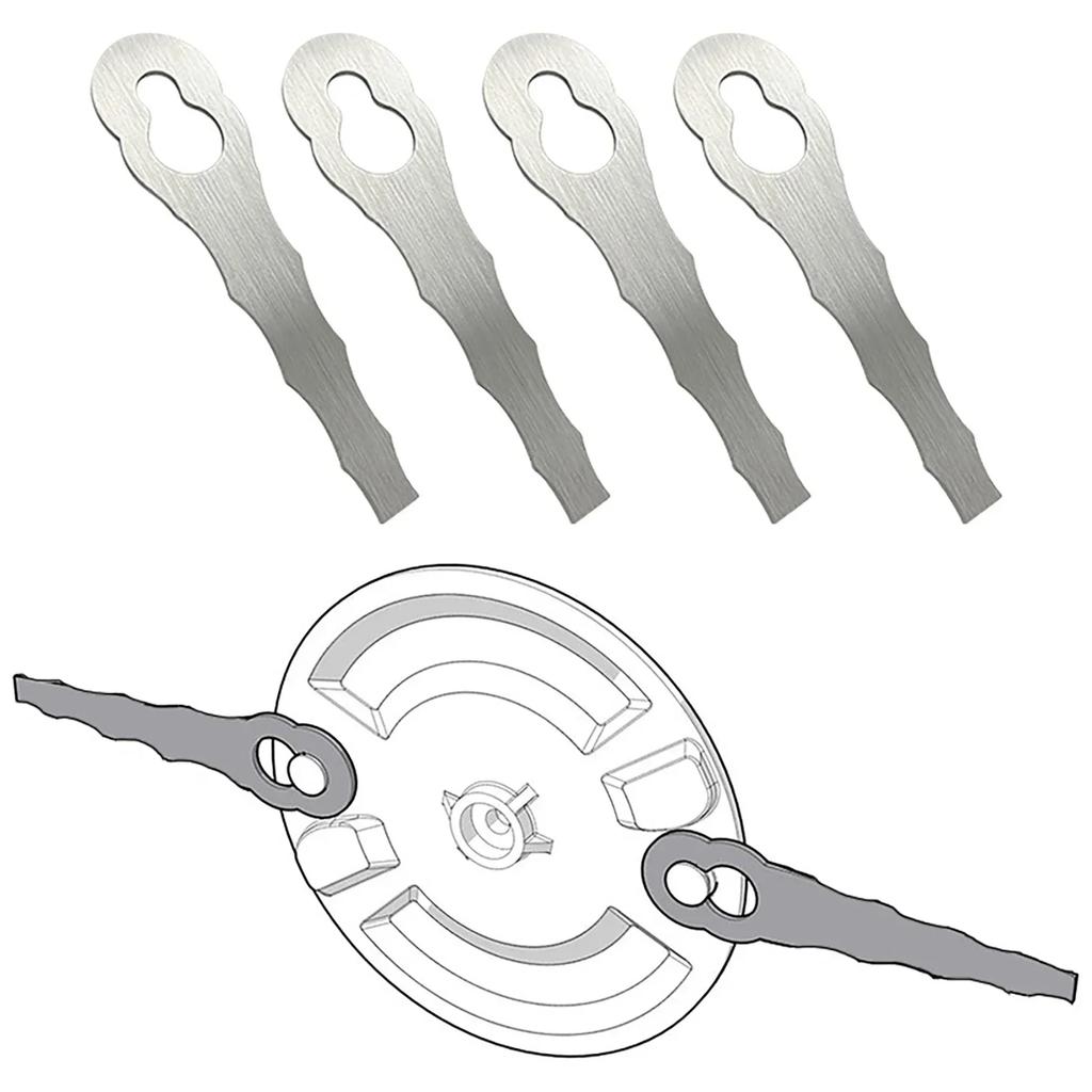 1Pc Stainless Steel Blades For FSA 45 FSA 57 Trimmer For Grass Cutter Lawn Mower Replacement Blades Garden Supplies