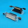 1Pair LED License Plate Light 13502178 for Opel Mokka/Mokka X GMC Acadia Terrain