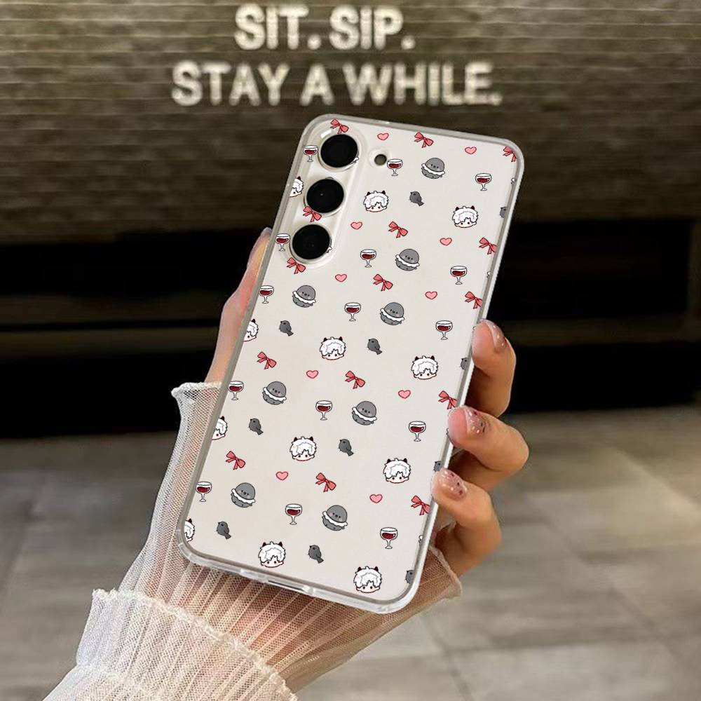 Love And Deepspace Phone Case For Samsung Galaxy Transparent Cover A52 A12 A51 S21 Edge S22ULTRA S23 S24 S20LITE Plus Ultra