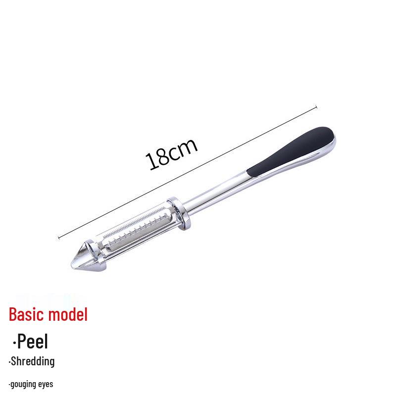 Douyin Celebrity Style Multi-functional Peeler & Paring Knife Set