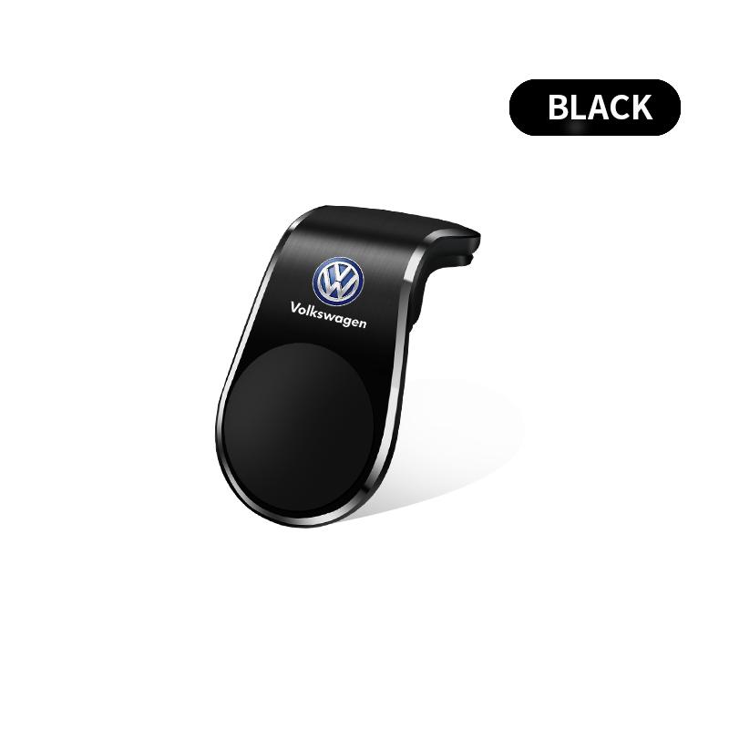 Magnetický držák telefonu do auta ve tvaru L, speciální pro auto, s emblémem pro Volkswagen Golf-7 4 5 6 CC T-ROC Sharan Passat B5 6 7 Polos Tiguan R Line