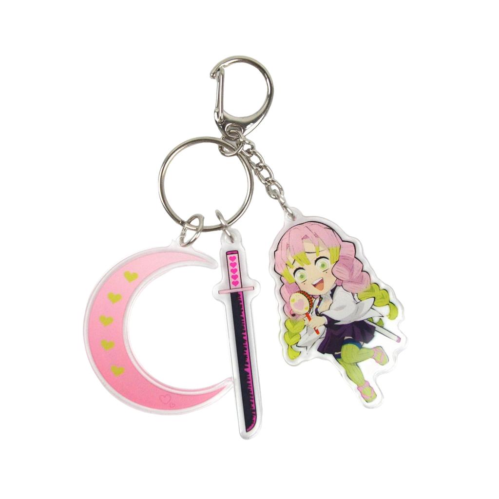 Cute Anime- Acrylic Keychains Are Great Gifts For Kids And Friends.
