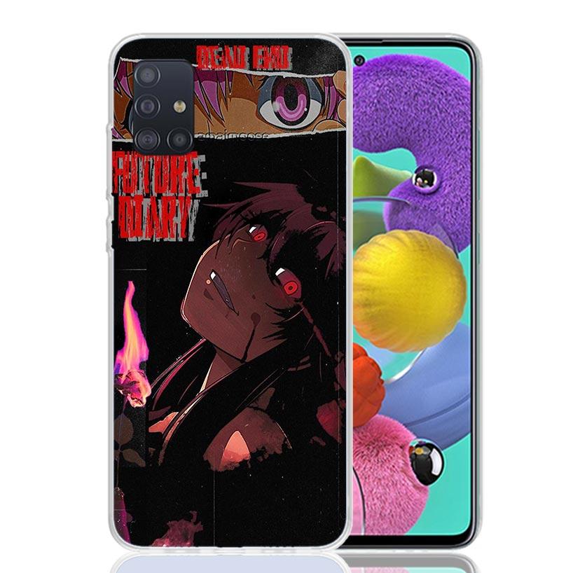 Mirai Nikki Gasai Yuno Anime Phone Case For Samsung Galaxy A52 A42 A32 A22 A12 A51 A50S A40 A30S A20E A10S A41 A31 A21S A11 A72