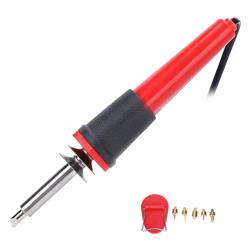 A25F-Wood Burning Tool Pen, Wood Burner With Soldering Iron,40W AC110V Hot-Knife For Leather Lamp, Wood Burning Kit US Plug