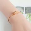 BVLGARI B.Zero1 Spiral Three Ring Bracelet Women bracelets Rose-Gold BR857254