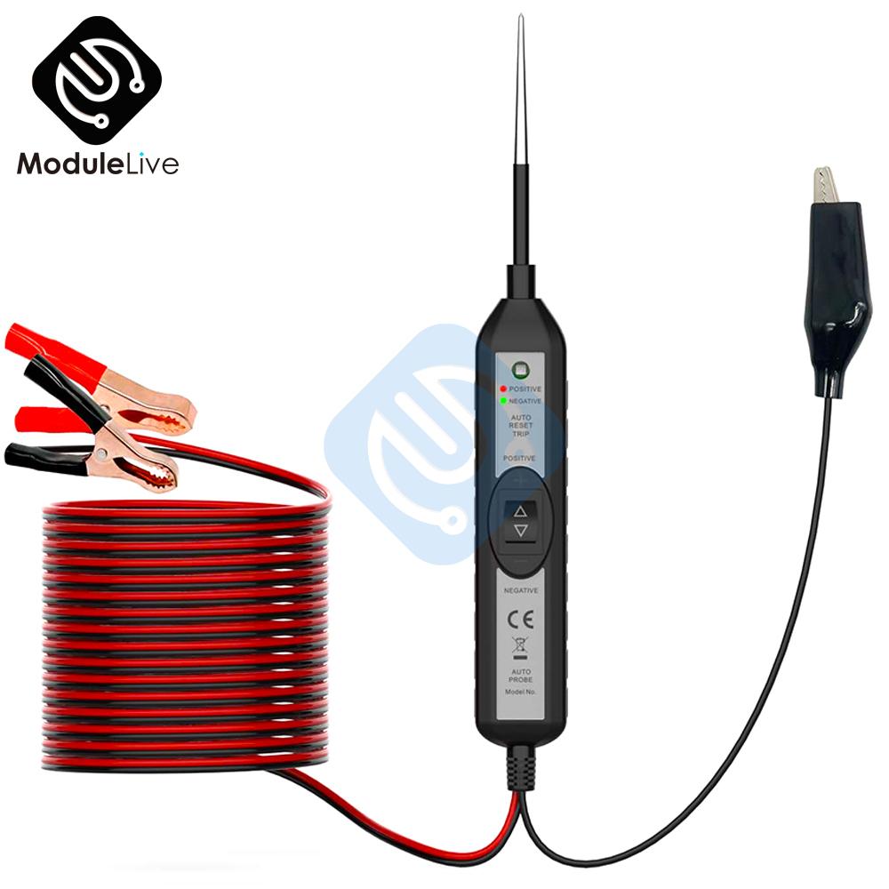 

DC 6V 12V 24V Car Circuit Tester Pen Auto Circuit Voltage Test Lamp Probe Light System Test Probe Lamp For Car Truck Motorcycle