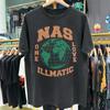 Nas Illmatic Aged T-Shirt Black M