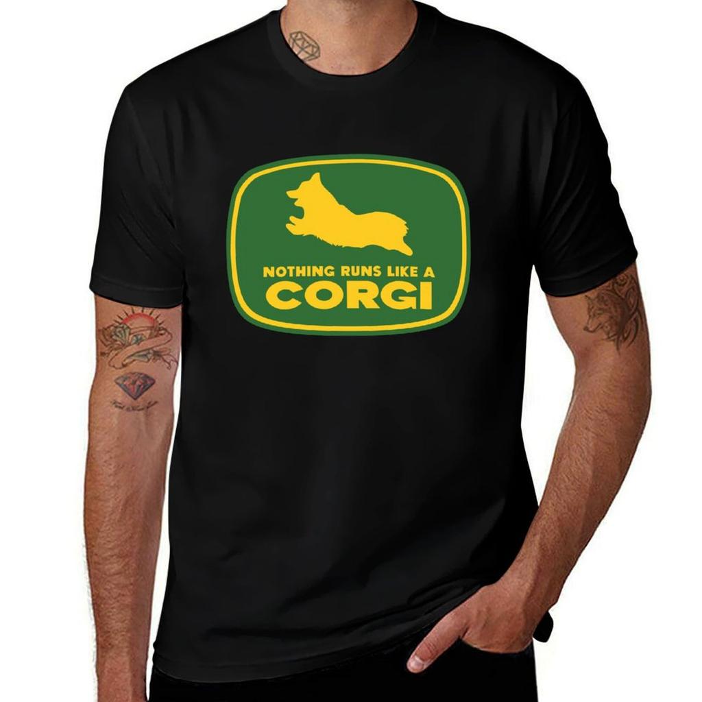 Nothing runs like a Corgi TShirt Moisture Control Sports Tee