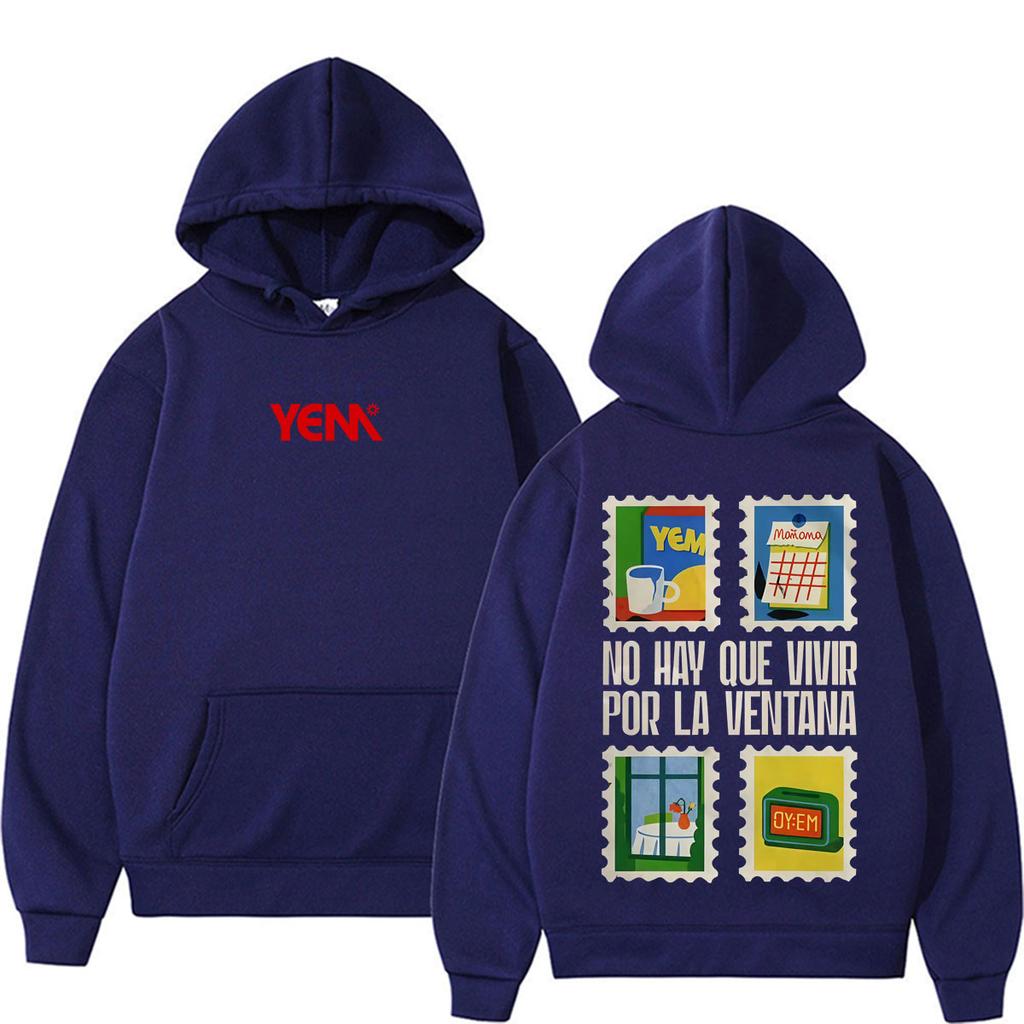 Morat Yem No Hay Que Vivr Por La Ventana Sweatshirt Men Women Fashion Hip Hop Streetwear Hoodies Hoody