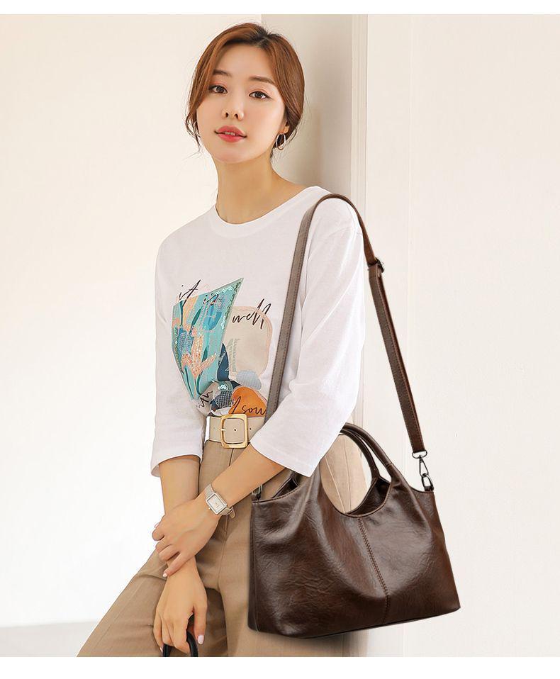 Women's Large Capacity Fashion Handbag, Shoulder & Crossbody Versatile Bag - New Style