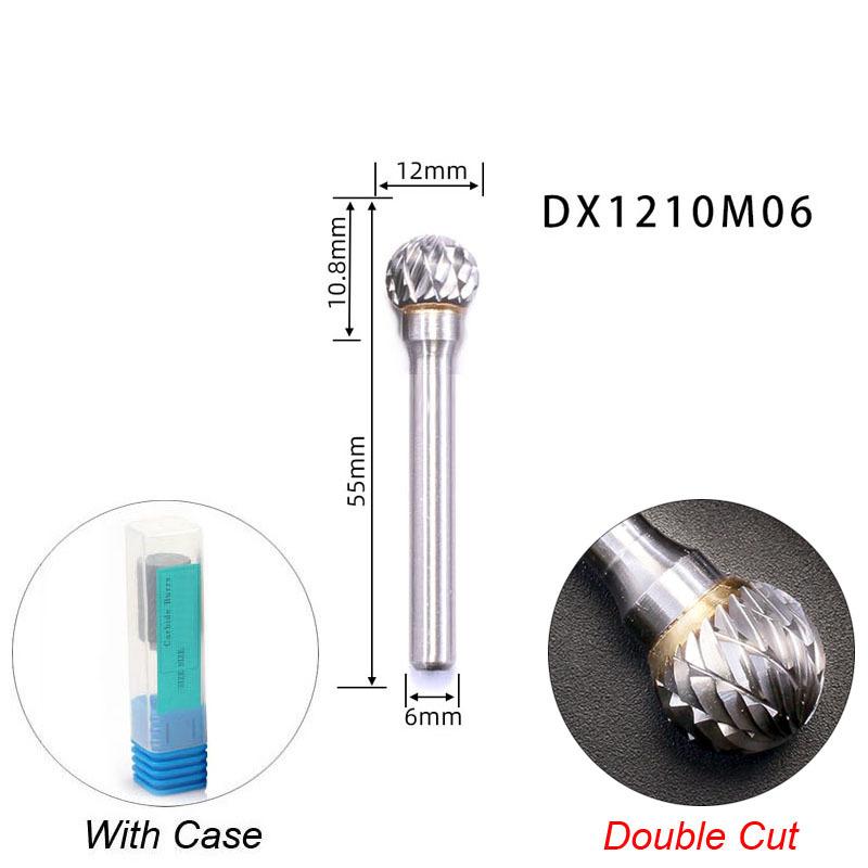 Bituri Freză Sferică pentru Polizor Matricial, Sculptează, Unelte Abrazive, Freză Rotativă din Tungsten, Freză Carbid, Freză, Burghiu Pentru Metal, Lemn, Plastic