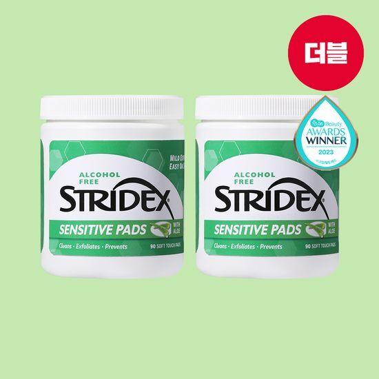 STRIDEX Sensitive Pad Double Plan (90 sheets + 90 sheets)