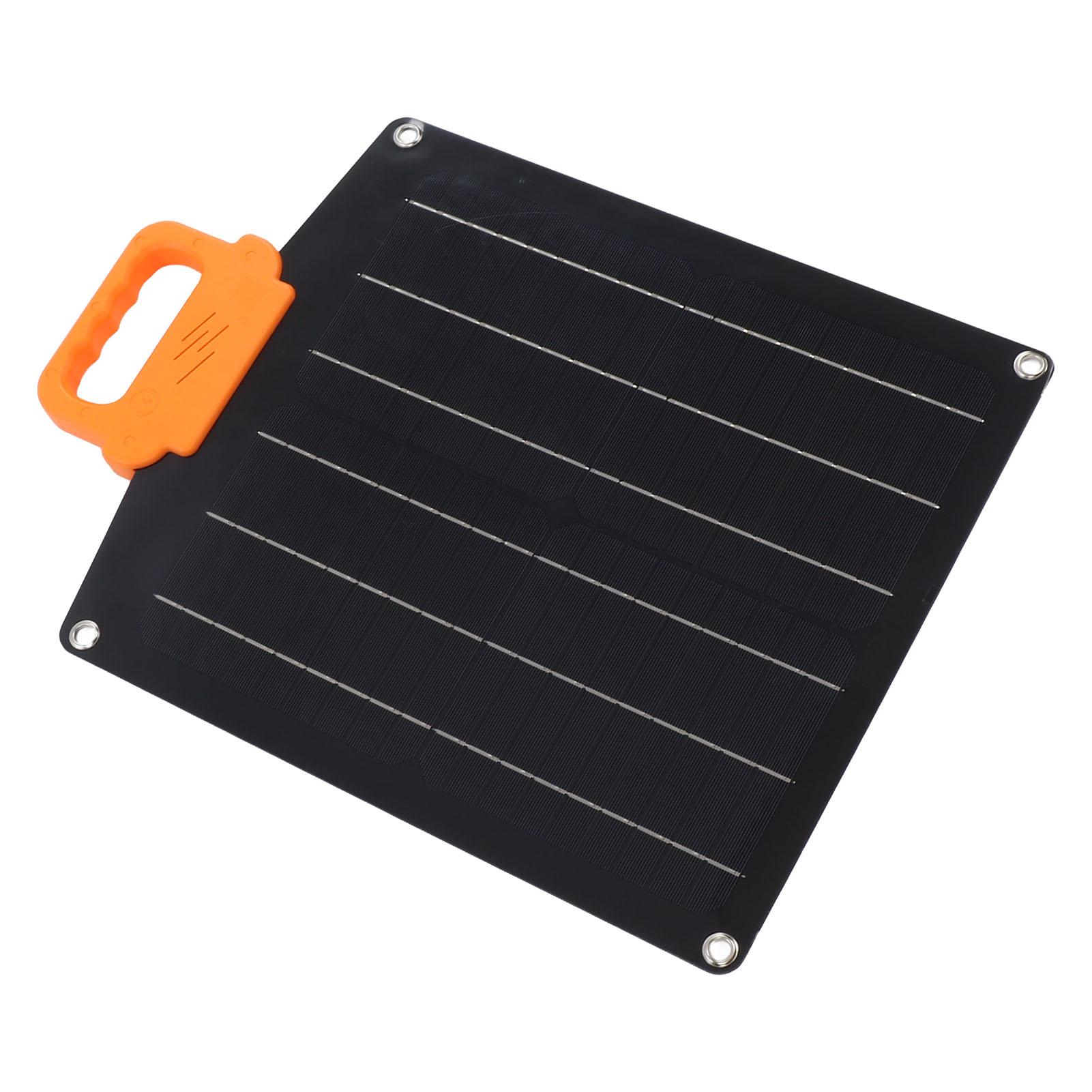 

20W 18V Portable Solar Panel Monocrystalline Silicon Solar Panel for RV Camping Outdoor Vehicle Power Supply
