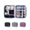 Travel Cable Bag Portable Digital USB Gadget Organizer Charger Wires Cosmetic Zipper Storage Pouch Kit Case Accessories Supplies