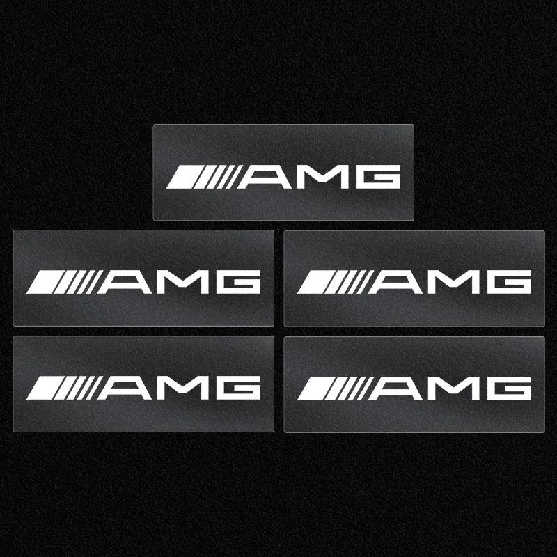 AABIE1 2/5/10Pcs Car Interior Random Stickers Car Steering Wheel Caps Styling For Mercedes Benz C200 C230 C240 C250 C280 C300 C320 C350
