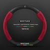 Genuine Leather & Carbon Fiber Steering Wheel Cover for Bestune B70/B500/T77/X40/B30/T99/T55