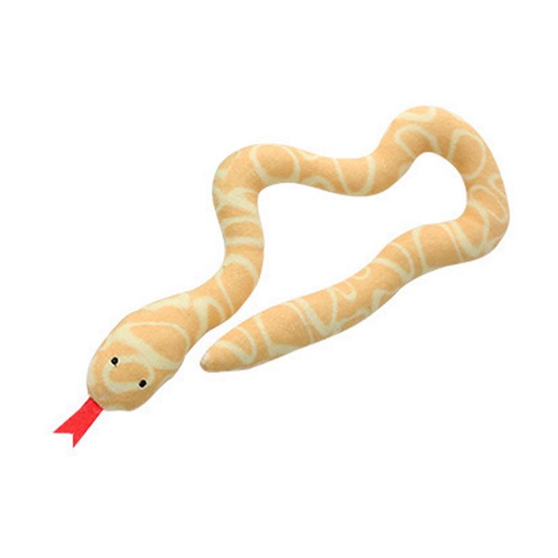 Plush Snake Cat Toys Funny Squeaky Interactive Toys For Cats Pet Dogs Game Play Toy Pet Dog Cat Chew Toy For Teeth Cleaning