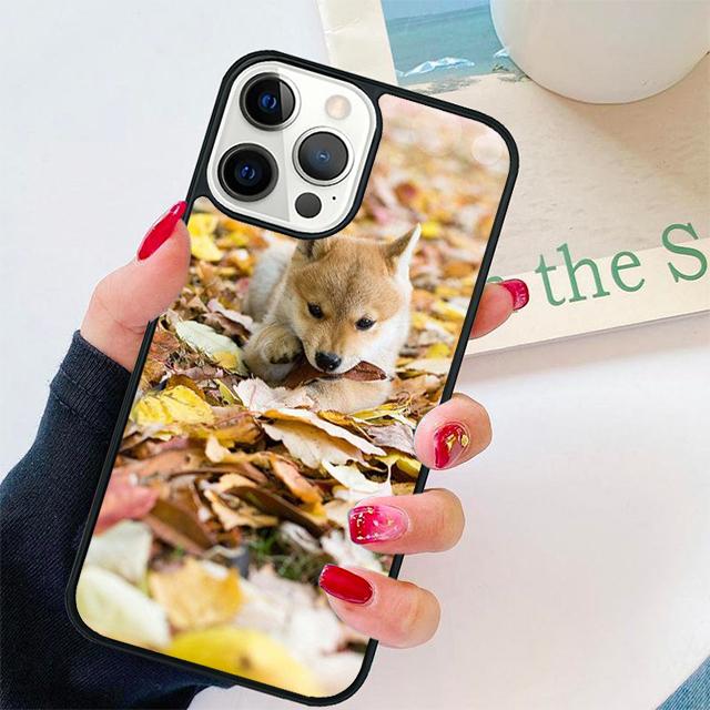 Coque de téléphone pour chiot Shiba Doge Pour iPhone 17 Air 15 16 14 13 12 Pro Max 11 Pro Max Plus Coque Shell