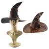 Creative Party Props Cosplay Costume For Children Wizard Hat Halloween Hat Witch Hat Pu Leather