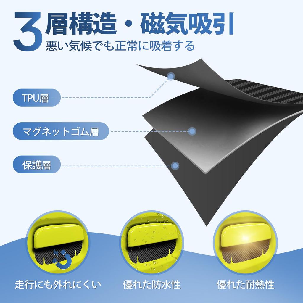 AUTO SPEC Suzuki Jimny Nomad JC74 Door Handle Protector with JB74 JB64 Door Sierra Door Handles 2018 Parts Exterior Door Instructions Carbon Fiber