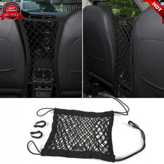 Universal Car Seat Organizer Luggage Storage Holder Pocket Elastic Mesh Net Bag