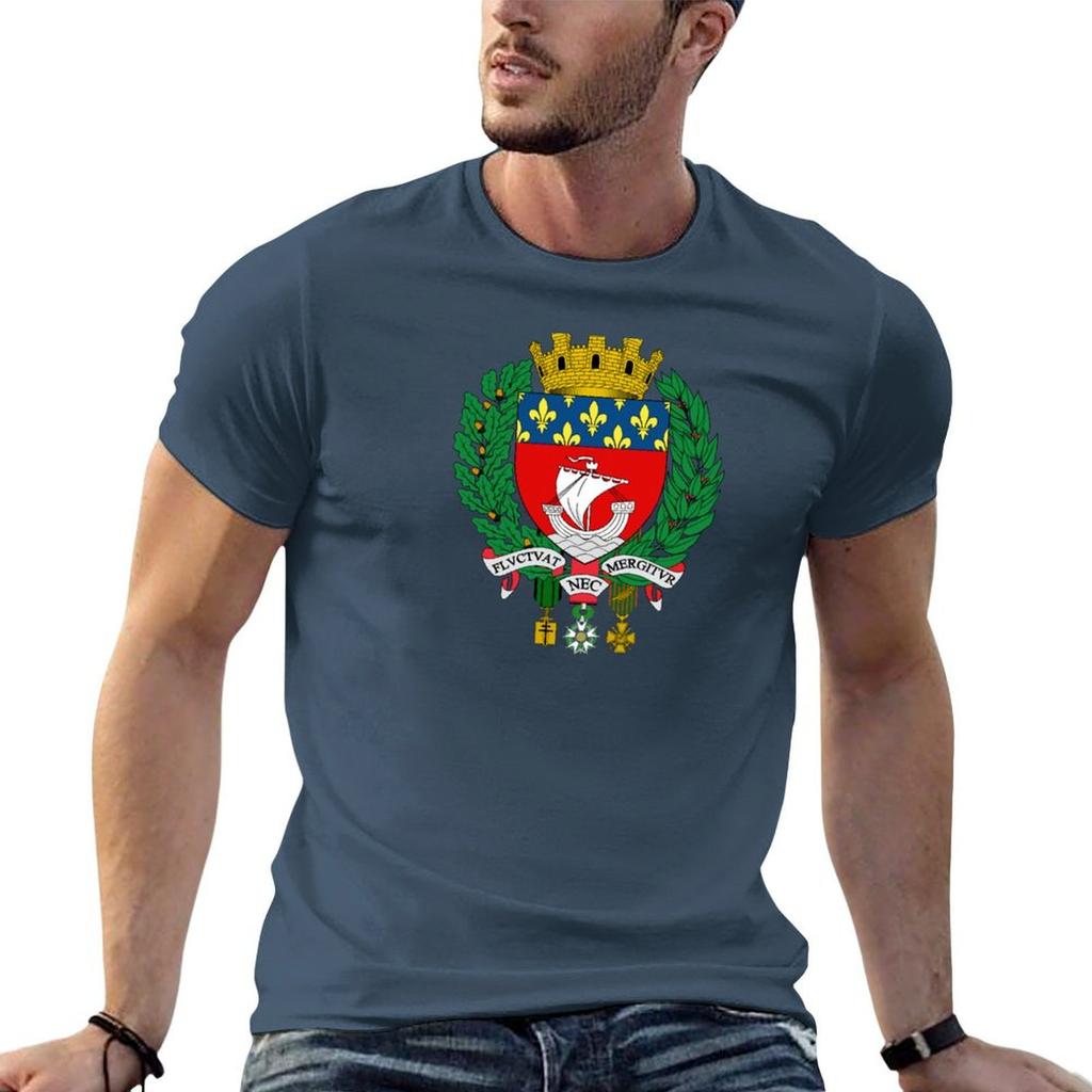 Paris (France) coat of arms T-Shirt graphic t shirt vintage vintage clothes designer shirts mens vintage t shirts