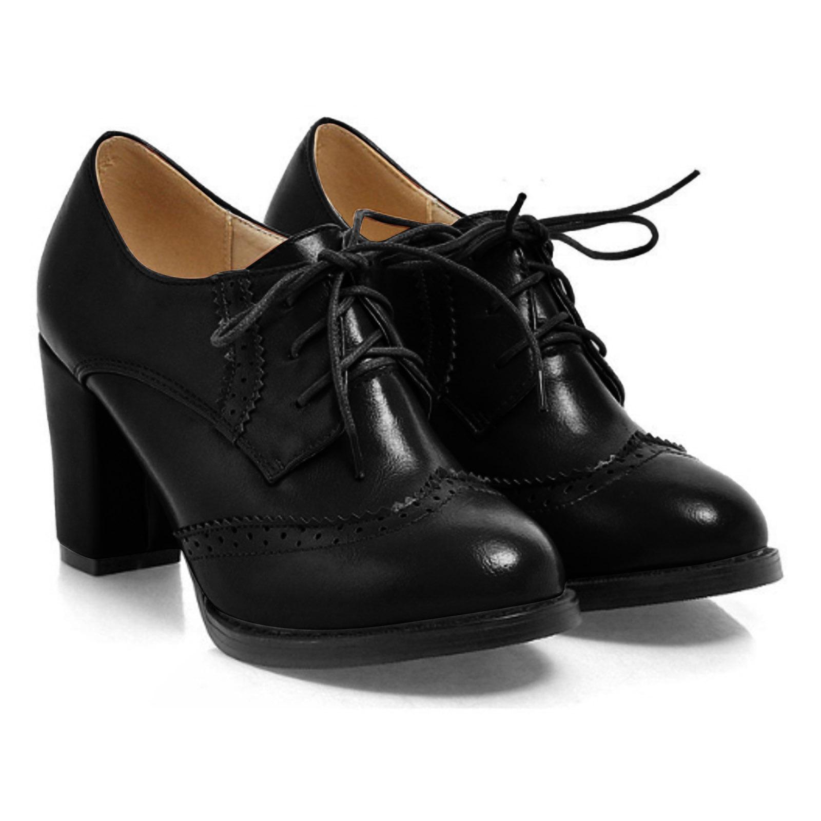 

Women s Chunky Heel Pointed Toe Ankle Boots Fashionable Leather Lace Up Slip Casual Ankle Boots Womens Winter Booties And Boots 36 чорний