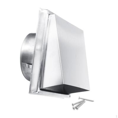Tapa de ventilación de pared de acero inoxidable para la circulación del aire en el hogar