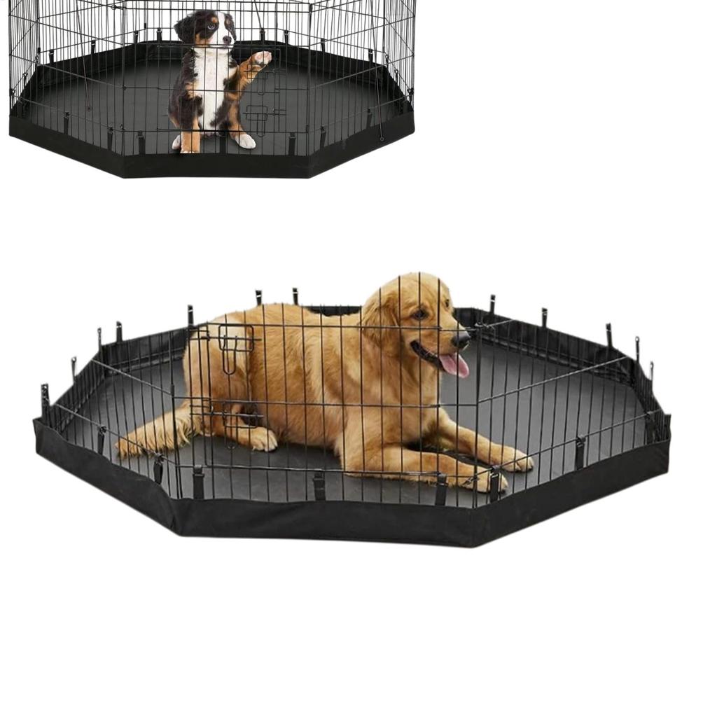 Dog Playpen Mat Indoor Cat Fence Pad Oxford Cloth Washable Puppy Dog Pee Pad Waterproof Whelping Training Pet Mat for Playpen