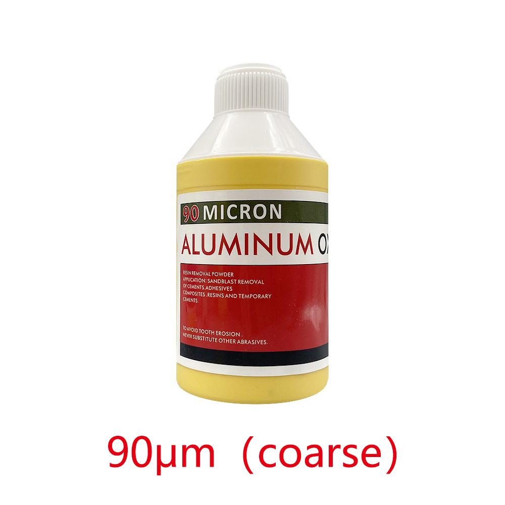 1 Bottle Dental Alumina Powder 90 50 30um Micron Aluminum Powder For Microblaster Sandblasting Machine Sandblaster Dentistry Tool