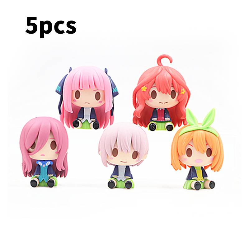 

5 шт. Квинтэссенциальные квинтюплеты Фигурка Модель Игрушка Настольное украшение