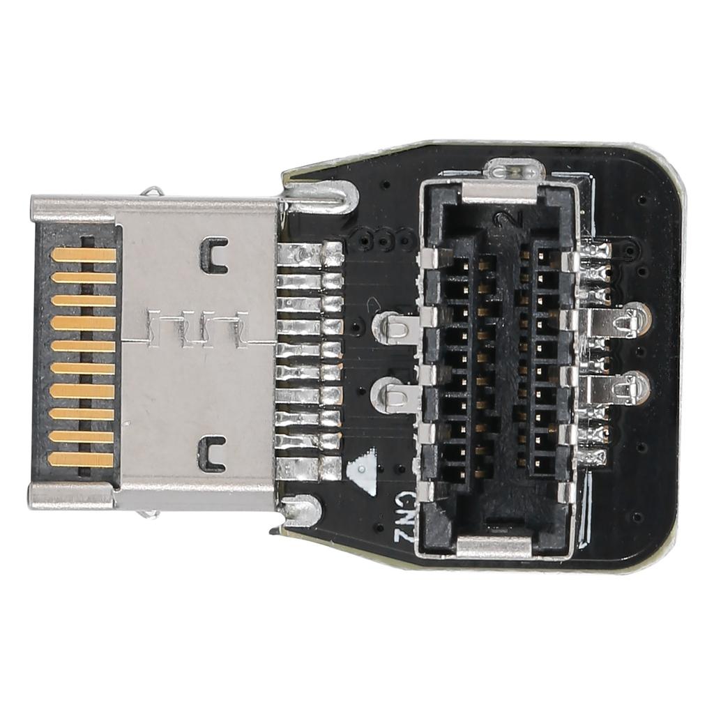 Przedni adapter TYPEE Nagłówek Płyta główna PC USB3.1 10G Kolanko kierunkowe 90 stopni Konwerter PH74B