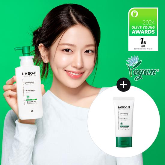 

LABO-H Шампунь для укрепления кожи головы 333 мл Акция (50 мл Бесплатно) Облегчает симптомы выпадения волос