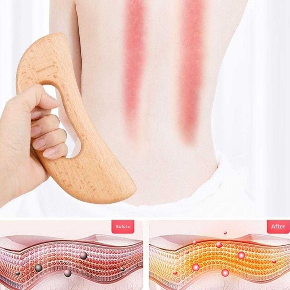 Anti-Cellulite Gua Sha Scraper Professional Massage Board Body Meridian Massager  Lazy People