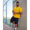 European and American Loose Male Brother Casual Muscle Cotton Short Sleeve