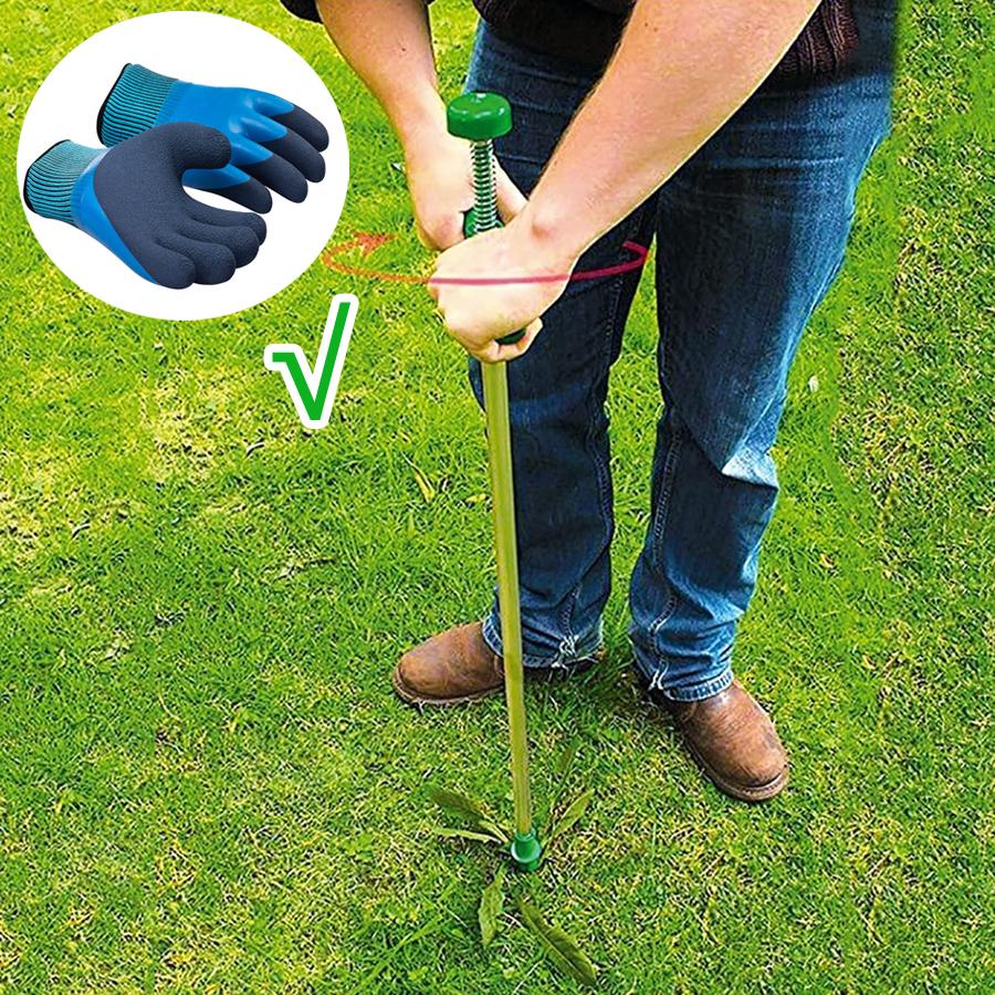 Weed Removal Tool With Gloves Weeder Garden Furniture Hand Gardening Manual Tools Products Accessories Farming Supplies Pull