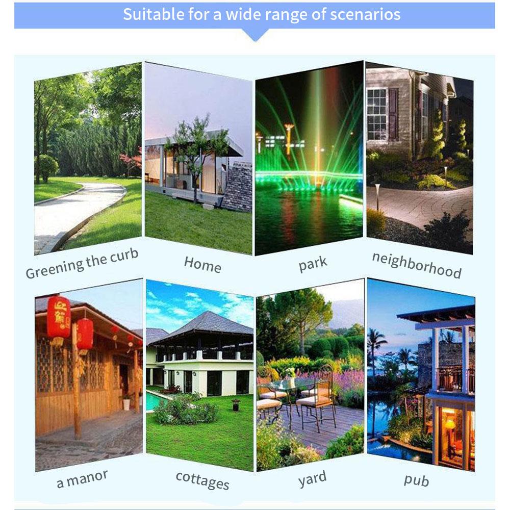 Solar Ultrasonic Rat Repellent Built-in Buzzer Outdoor Ultrasonic Garden Lawn LED Electronic Breeding Snake Repellent